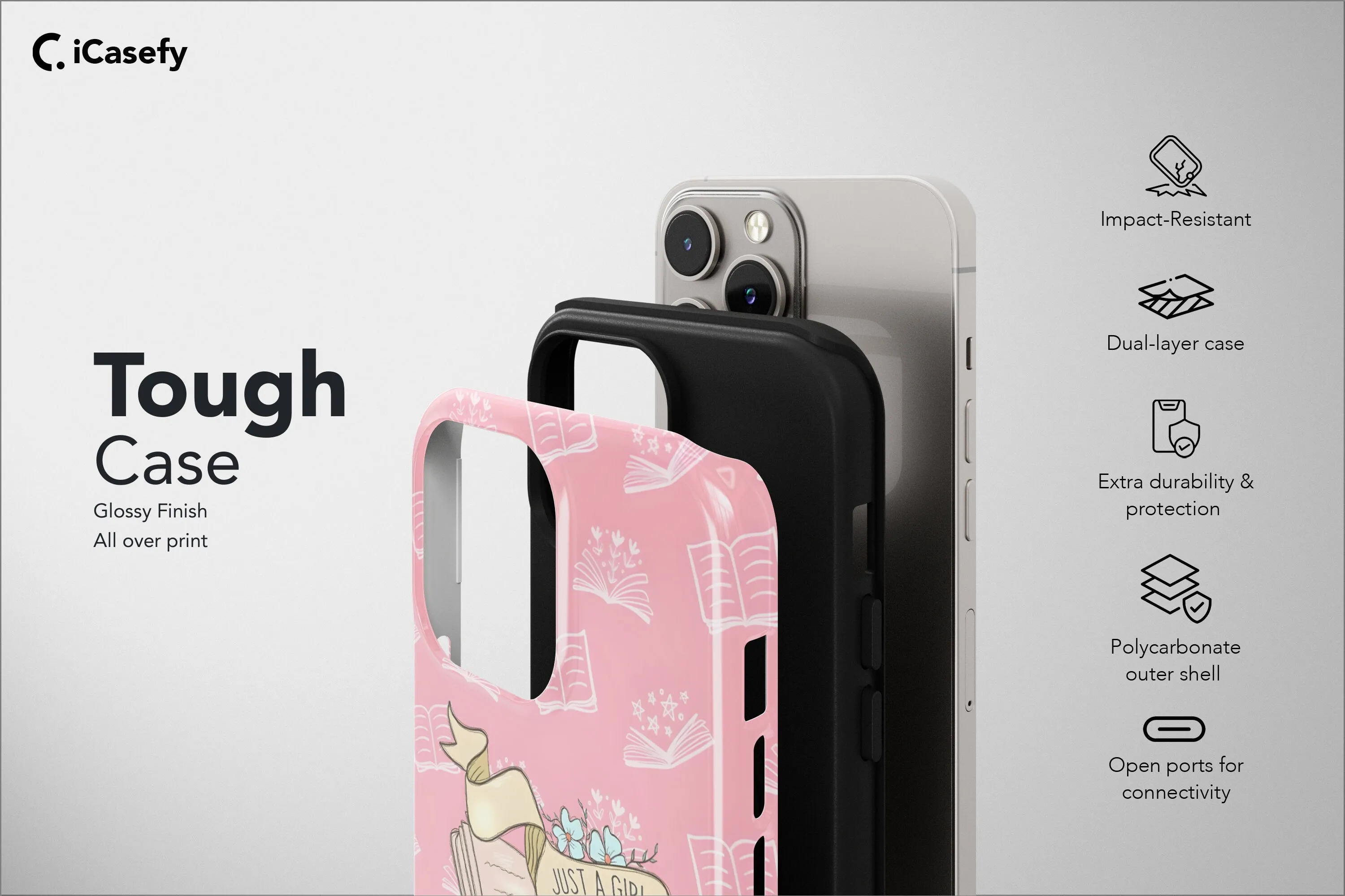 Book Lover Phone Case Chapter Bookish Aesthetic Cover