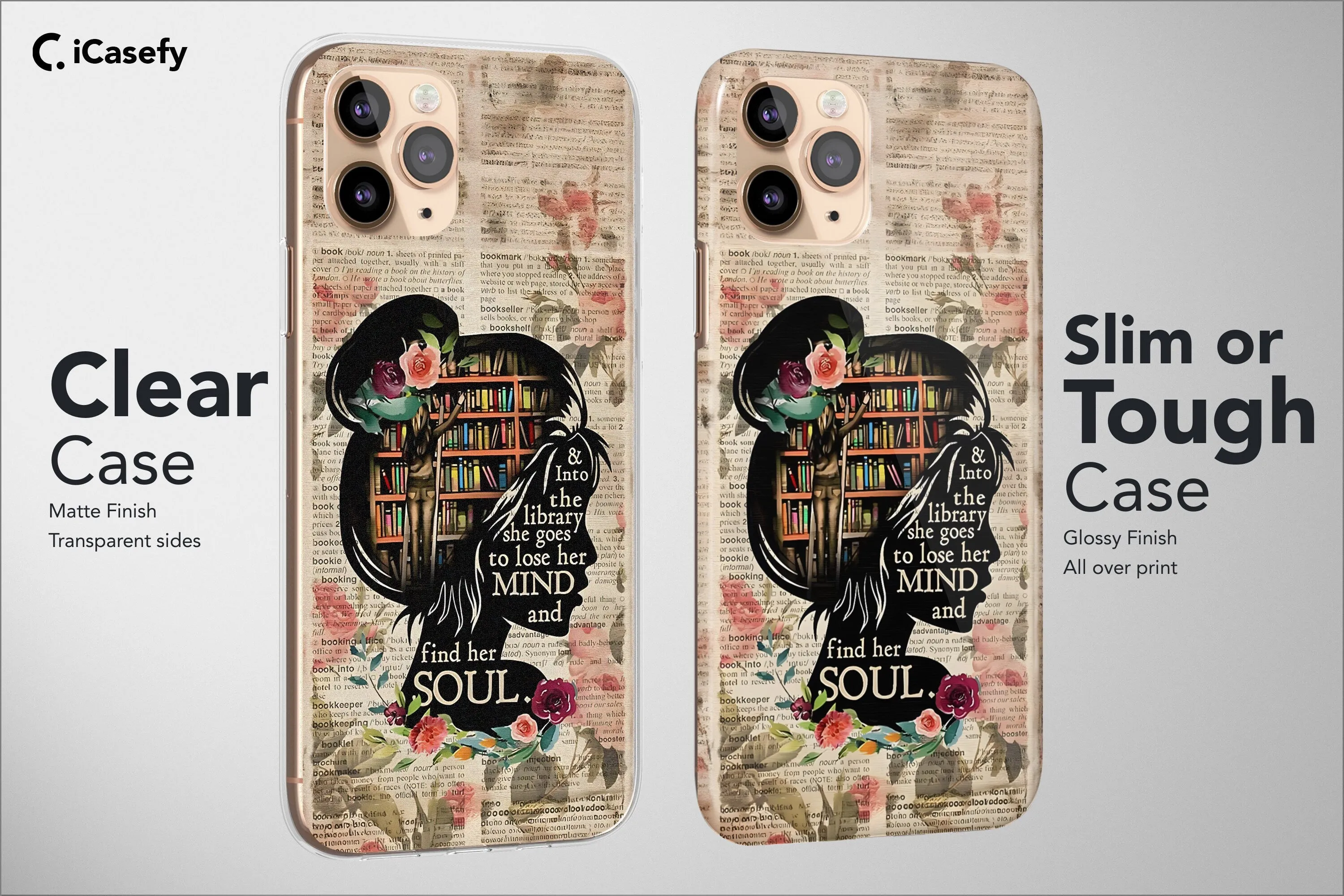 Book Lover Phone Case Chapter Bookish Aesthetic Cover