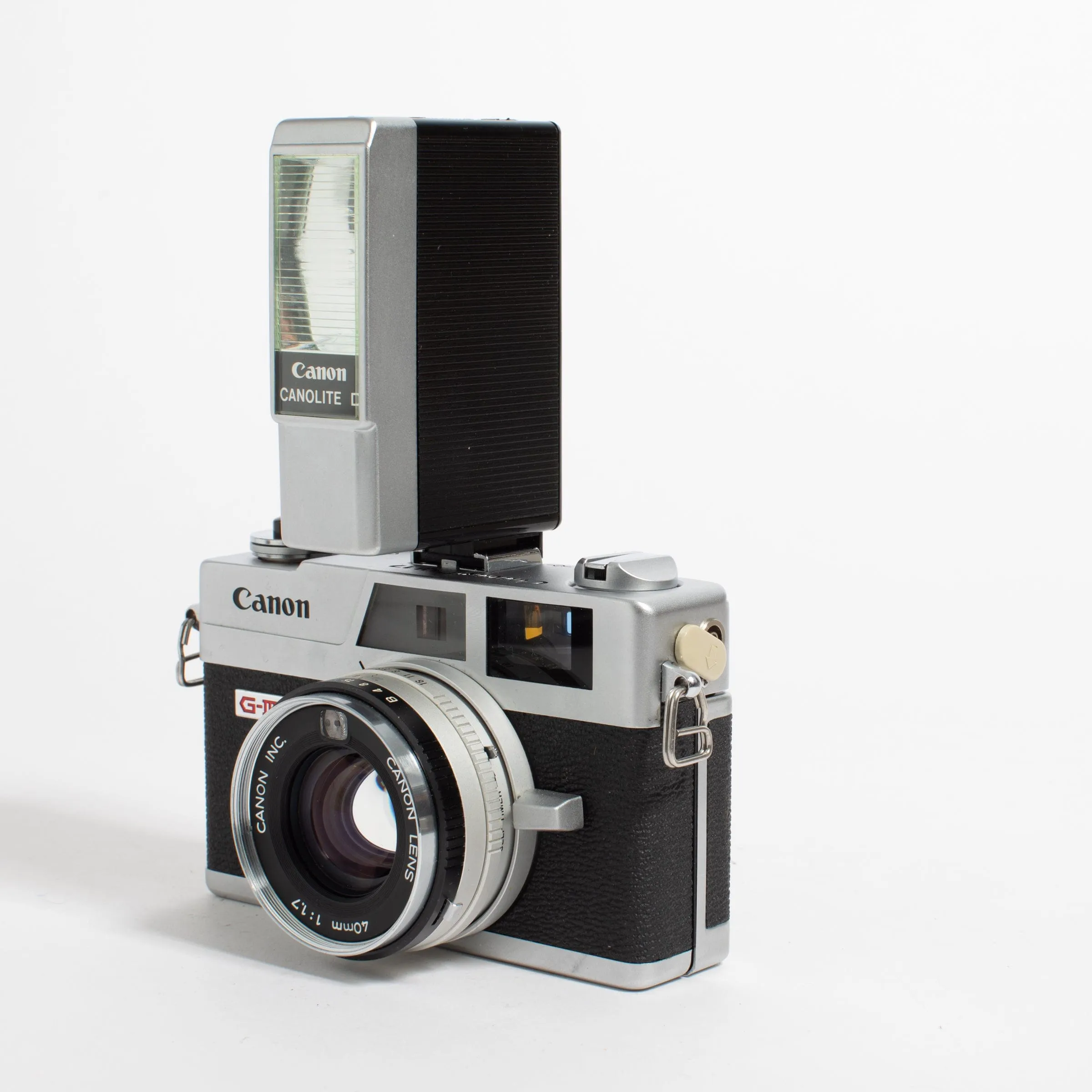 Canon Canonet QL17 GIII Chrome 35mm Rangefinder Camera with 40mm f/1.7 -- New Seals