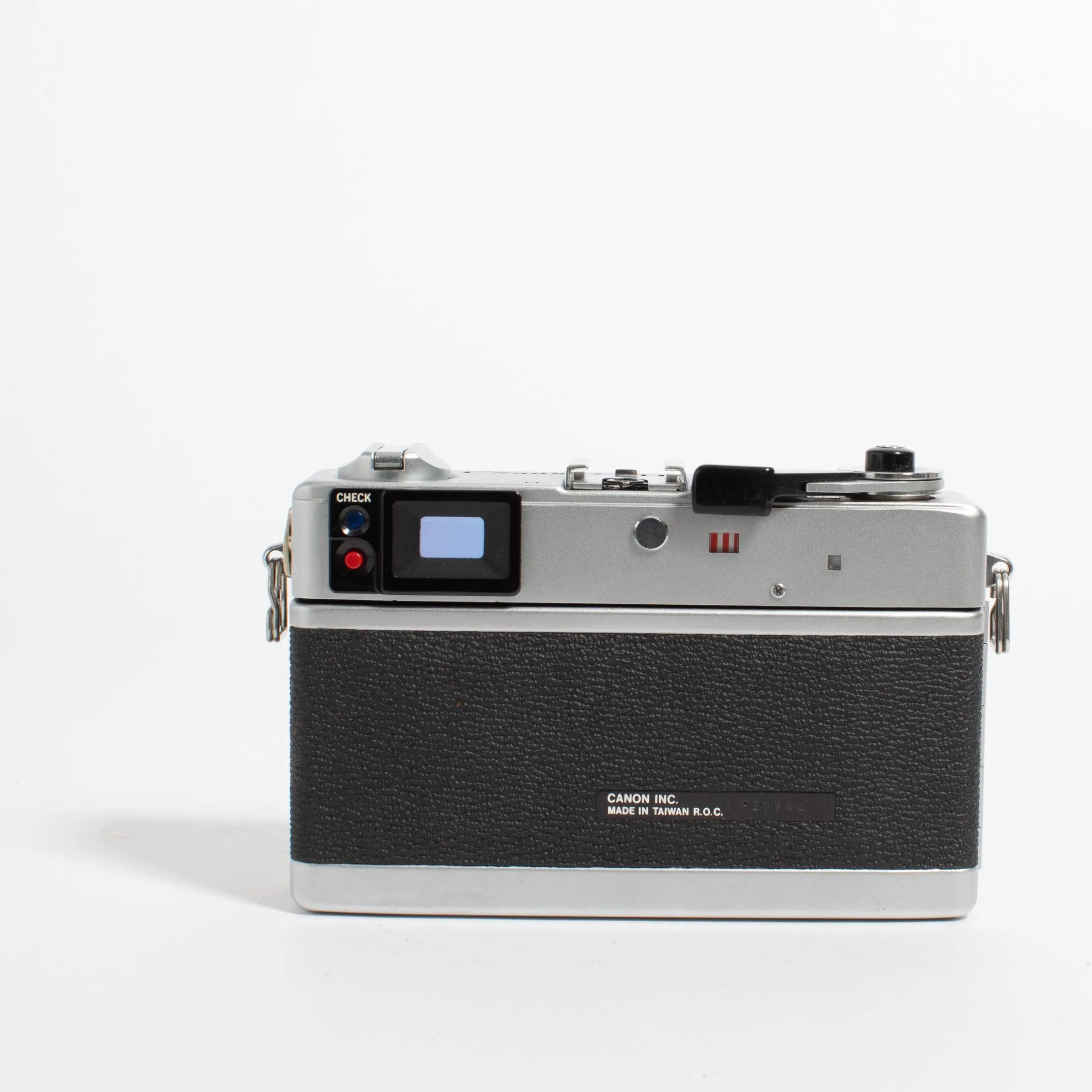 Canon Canonet QL17 GIII Chrome 35mm Rangefinder Camera with 40mm f/1.7 -- New Seals