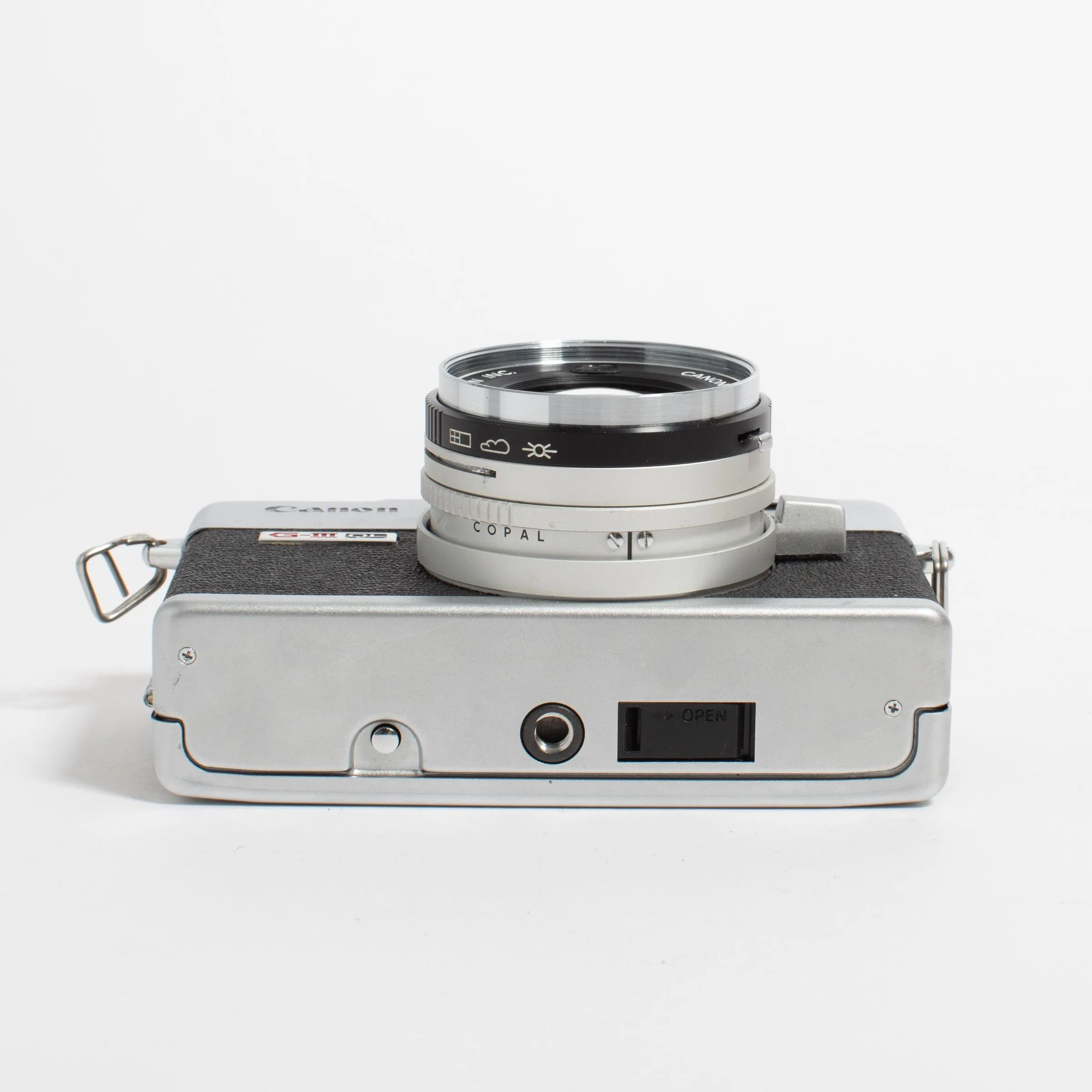 Canon Canonet QL17 GIII Chrome 35mm Rangefinder Camera with 40mm f/1.7 -- New Seals