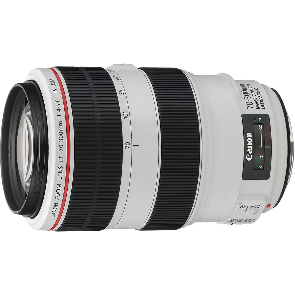 Canon EF 70-300mm F/4-5.6L IS USM Lens, Compatible with Canon 6D/6D Mark II, 5D Mark II/III/IV, 5Dsr, 5Ds, 1Dx, and 1D Cameras