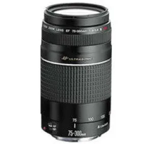 Canon EF 75-300mm f4-5.6 III Lenses