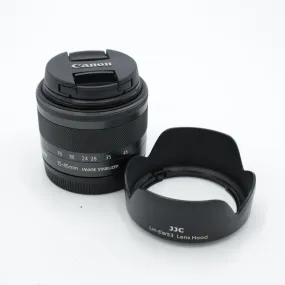 Canon EF-M 15-45mm f/3.5-6.3 IS STM Lens (Graphite) *USED*