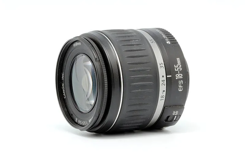 Canon EF-S 18-55mm f/3.5-5.6 II Lens - Used