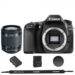 Canon EOS 80D DSLR Camera   18-55mm f/3.5-5.6 IS STM