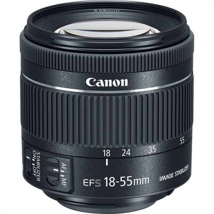 Canon EOS 80D DSLR Camera   18-55mm f/3.5-5.6 IS STM