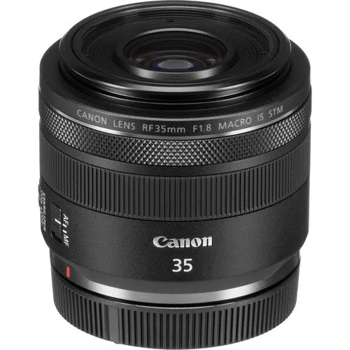 Canon RF 35mm f/1.8 IS Macro STM Lens (Intl Model) Bundle Includes Filter Kits