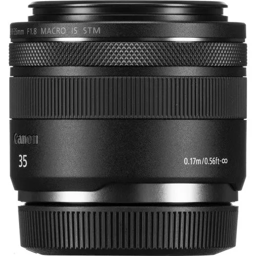 Canon RF 35mm f/1.8 IS Macro STM Lens (Intl Model) Bundle Includes Filter Kits