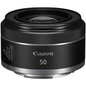 Canon RF 50mm F1.8 STM Lens - Compact, Lightweight, Fast Aperture - For EOS R Series Cameras, Black