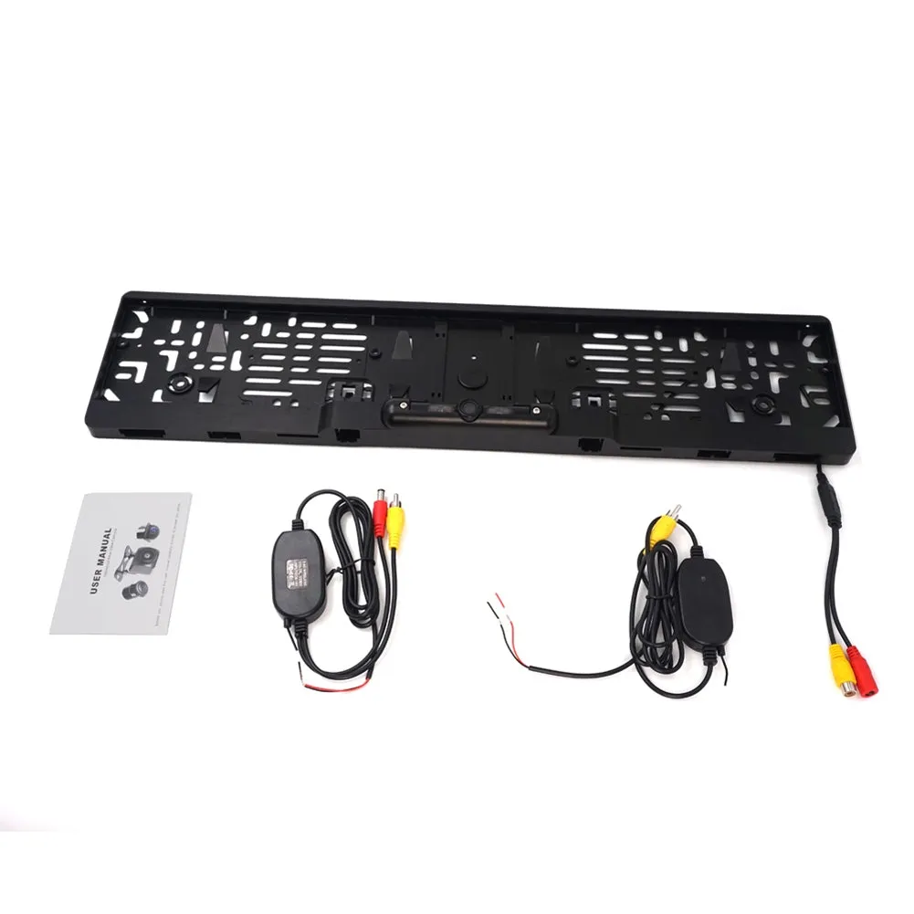 Car License Plate Frame Backup Camera HD Infrared Night Vision