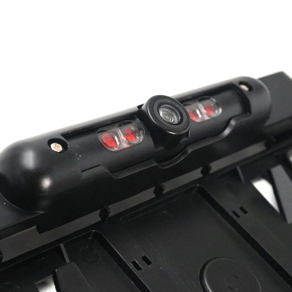 Car License Plate Frame Backup Camera HD Infrared Night Vision