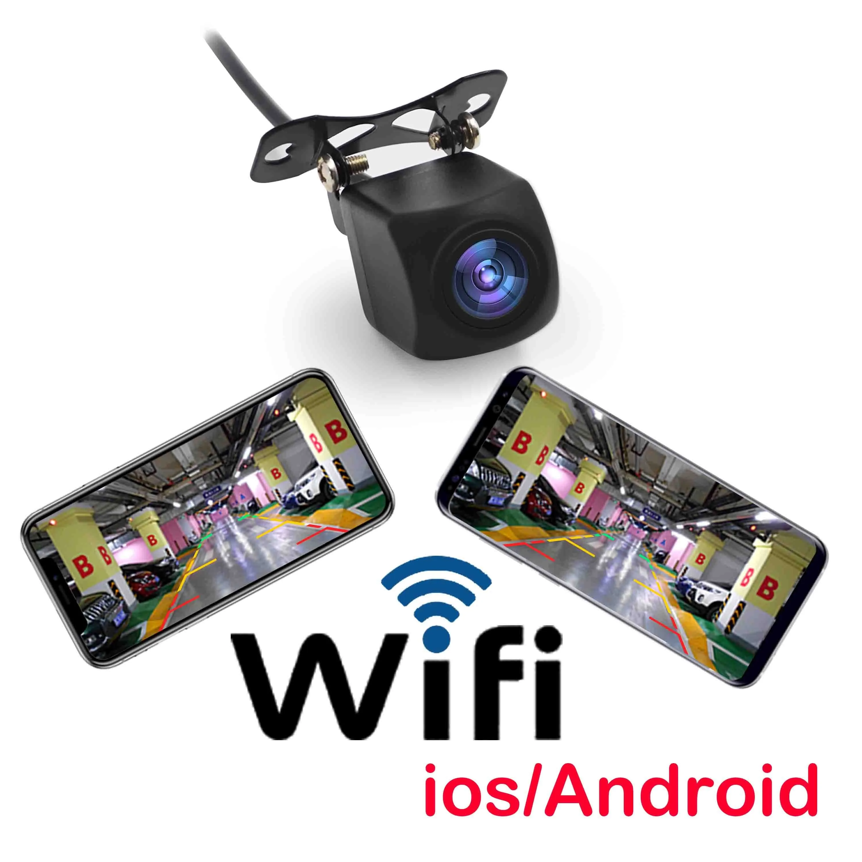 Car Rear View Camera Automobile WiFi Wireless Reverse HD 150