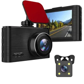 Car Wifi Driving Recorder 3-inch Screen HD 1080p Wide-angle