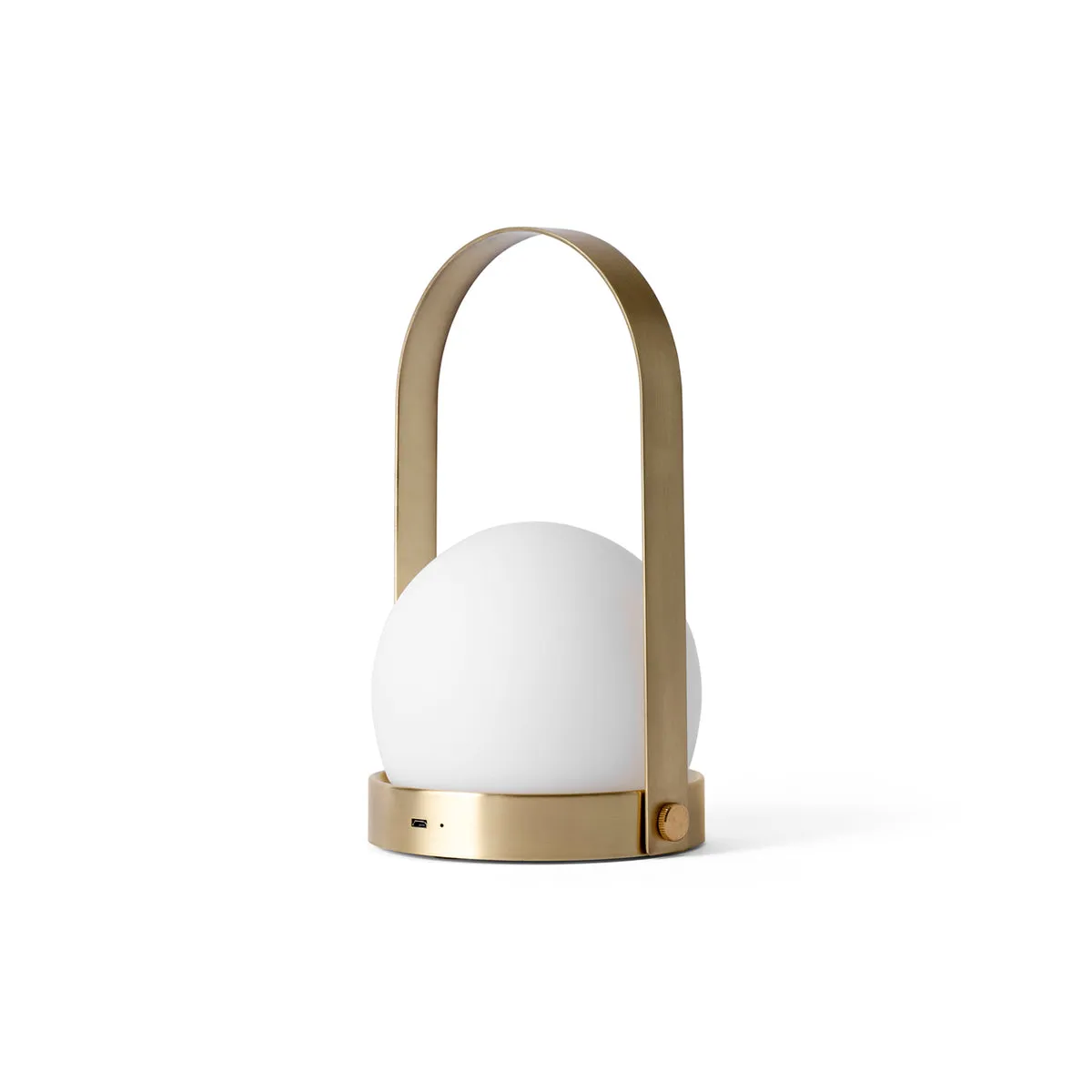 Carrie LED Lamp - Brushed Brass