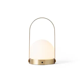 Carrie LED Lamp - Brushed Brass