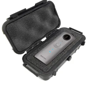 CASEMATIX Waterproof Camera Case Compatible with Ricoh Theta V 360, Theta S and SC 360 Degree Spherical Digital Cameras CASEMATIX Waterproof Camera Case Compatible with Ricoh Theta V 360, Theta S and SC 360 Degree Spherical Digital Cameras