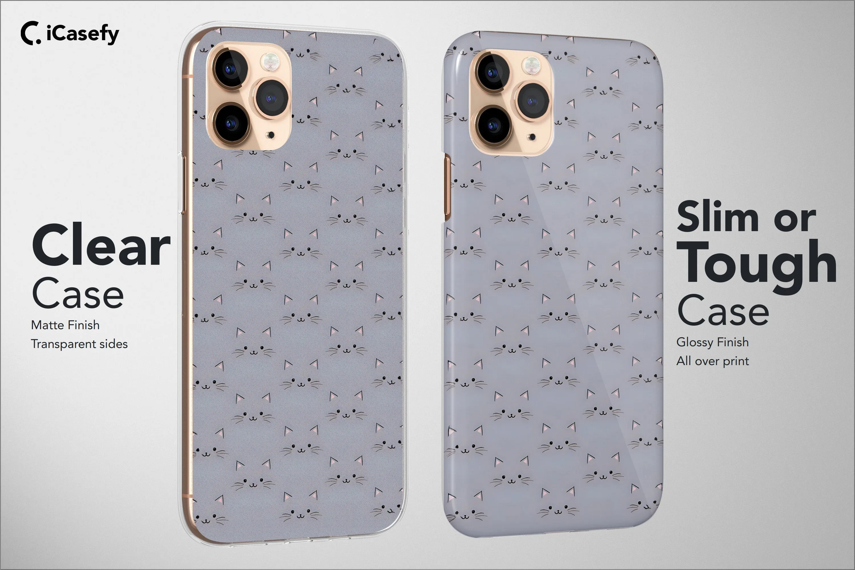 Cat Phone Case Pattern Book Kittens Aesthetic Cover