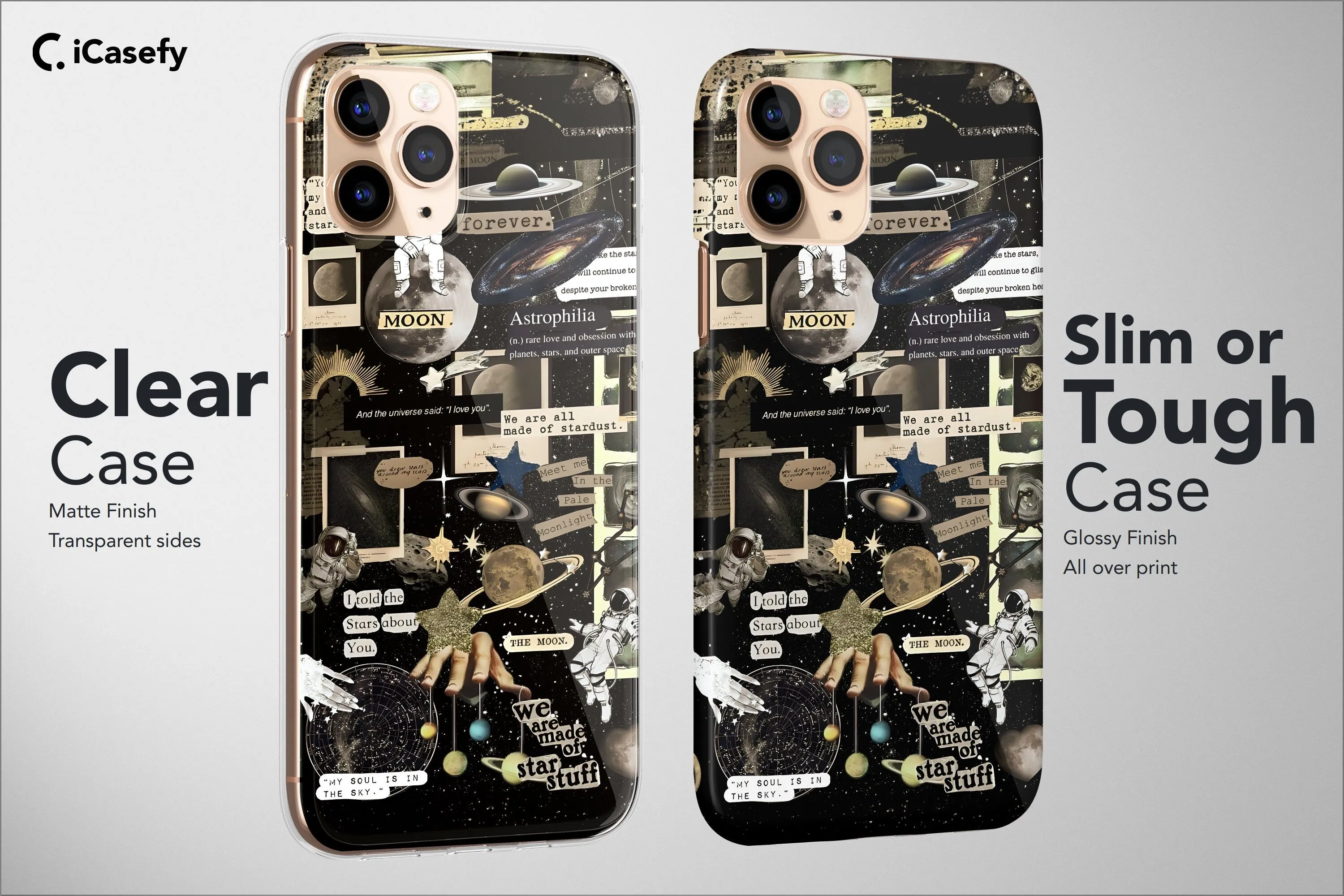 Celestial Phone Case Collage Collective Cover