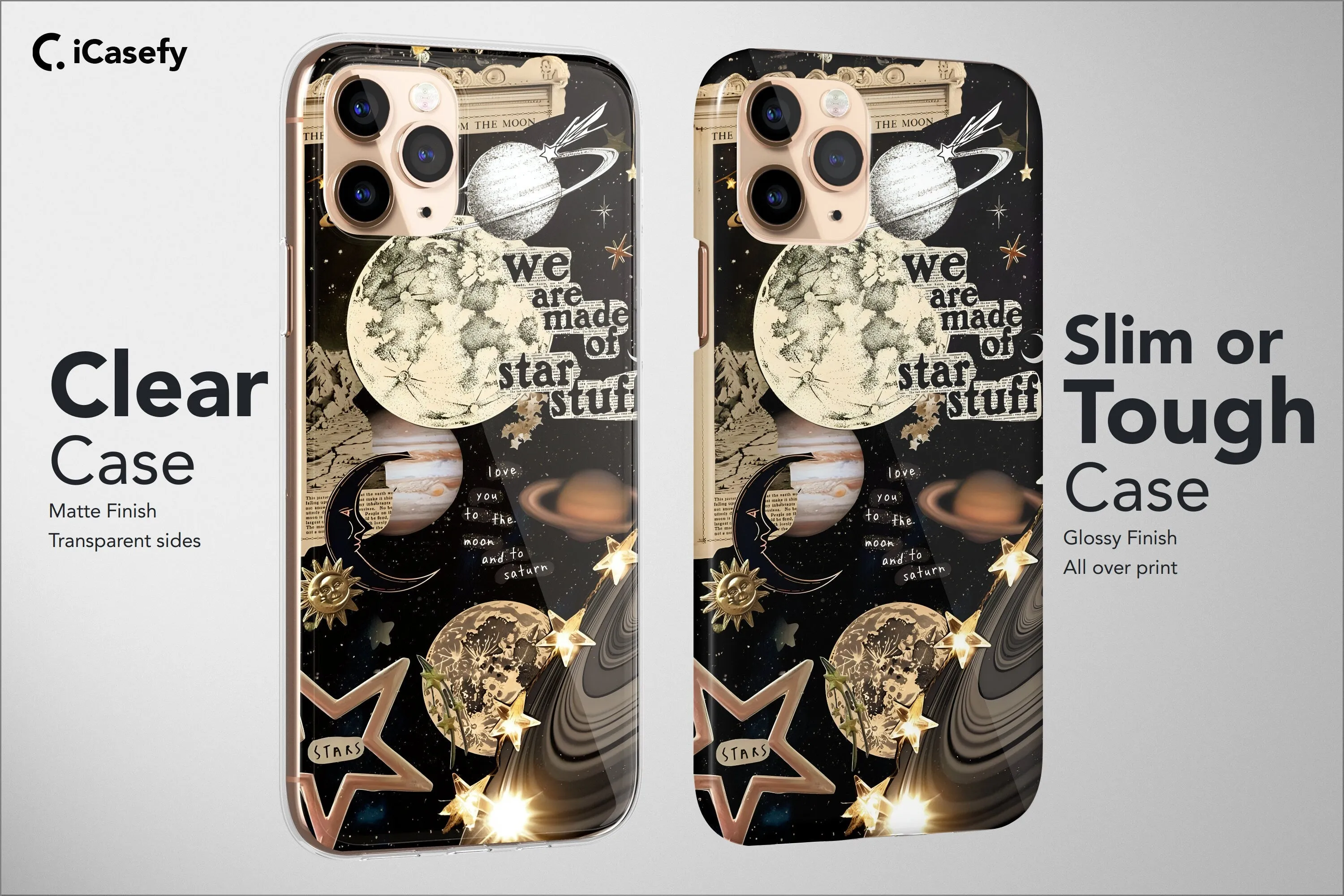 Celestial Phone Case Collage Collective Cover