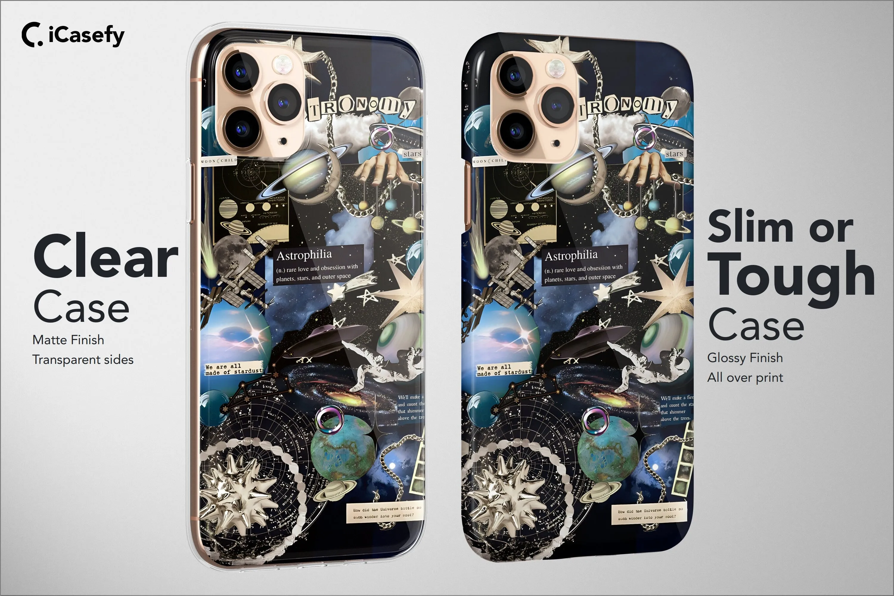 Celestial Phone Case Collage Collective Cover