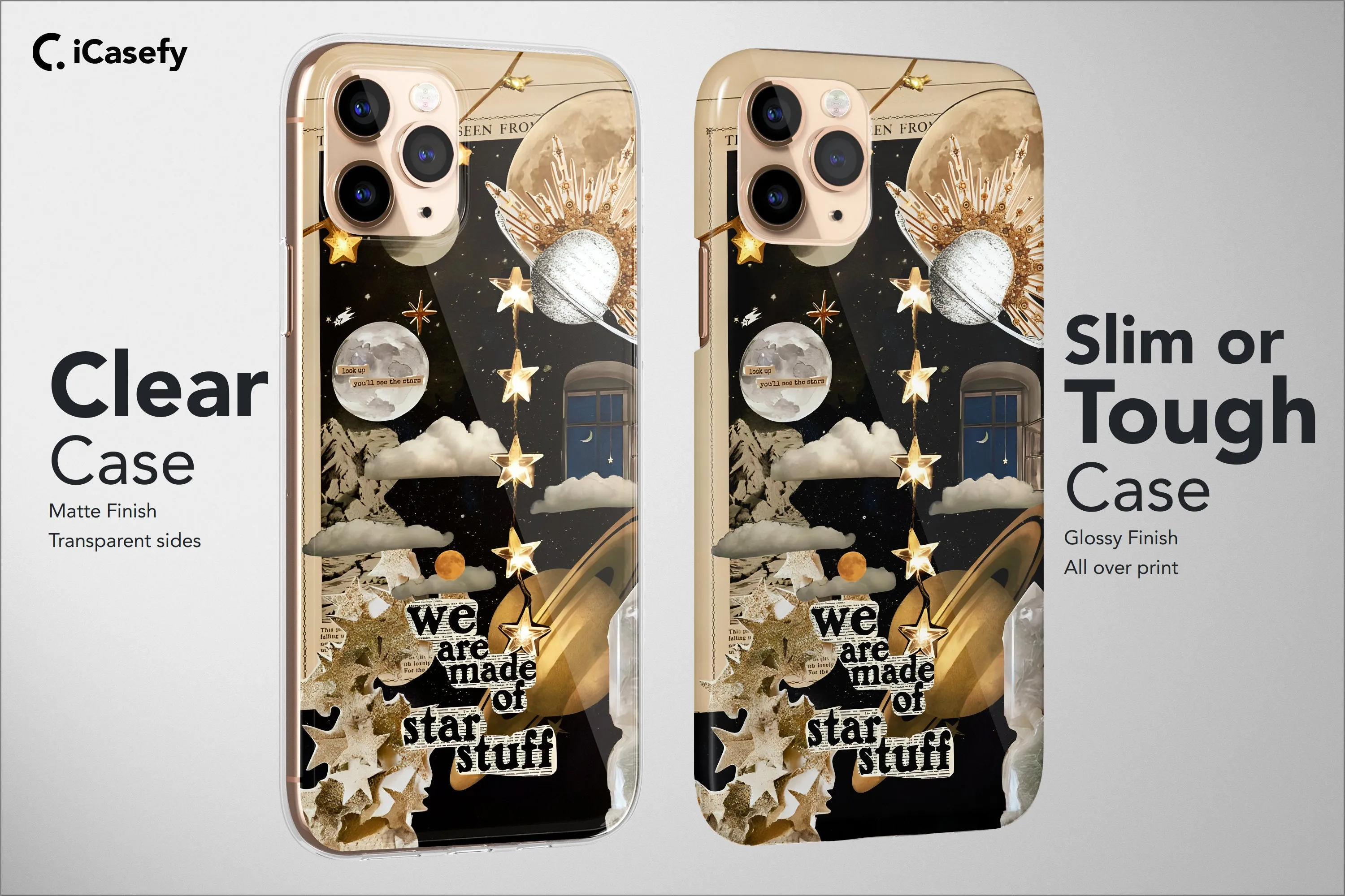 Celestial Phone Case Collage Collective Cover