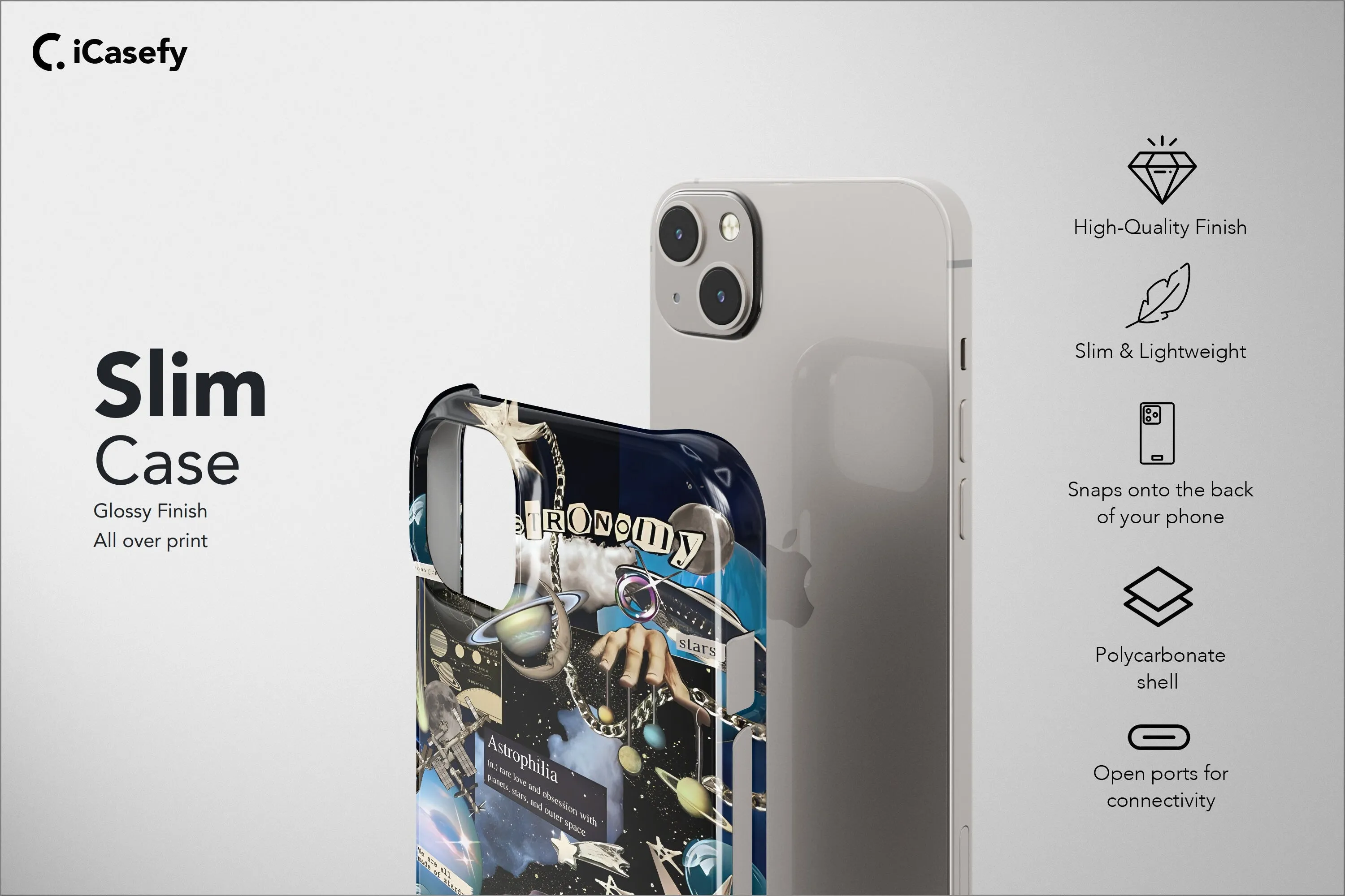 Celestial Phone Case Collage Collective Cover