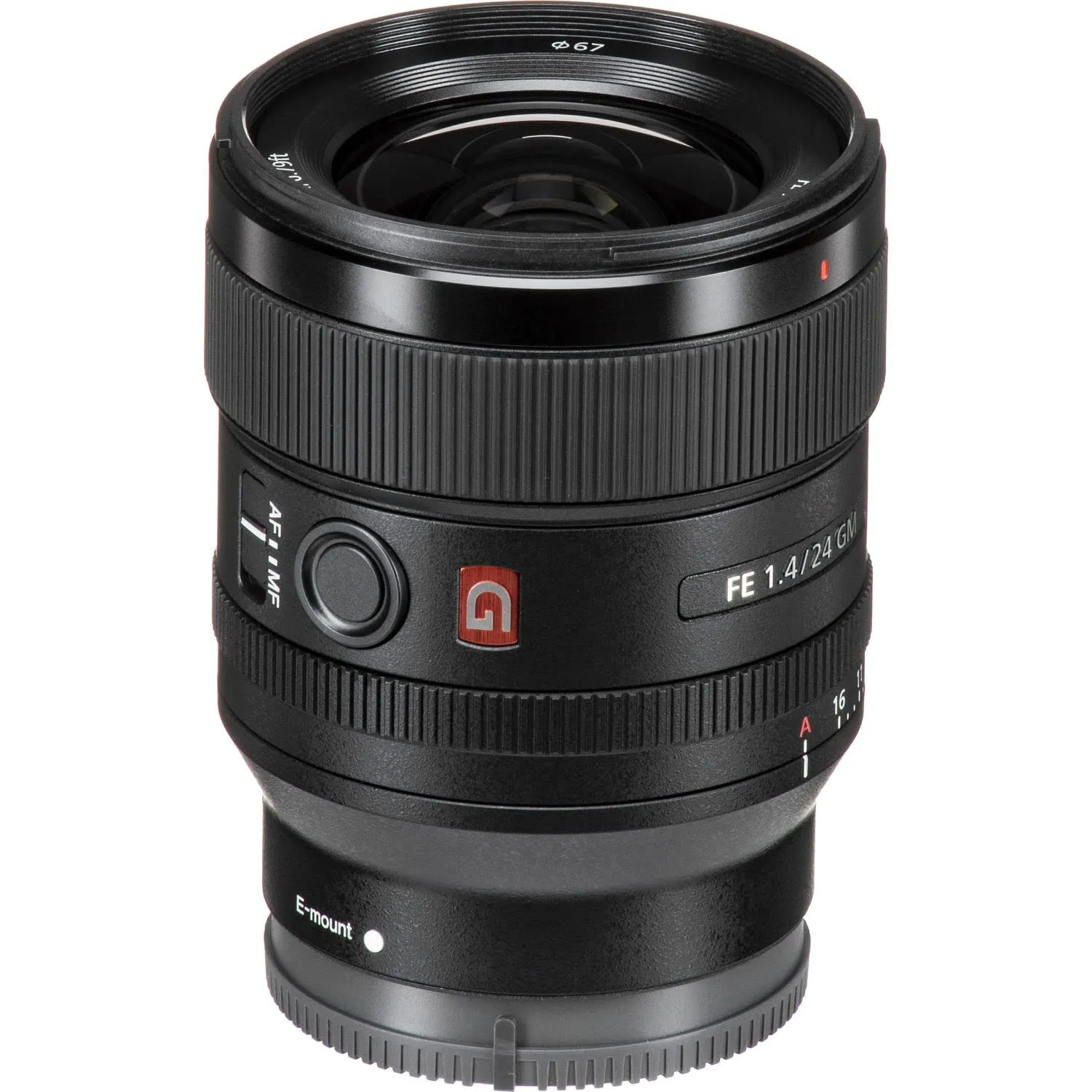 Certified Refurbished - Sony E-mount FE 24mm F1.4 GM Full Frame Wide-angle Prime Lens (SEL24F14GM)