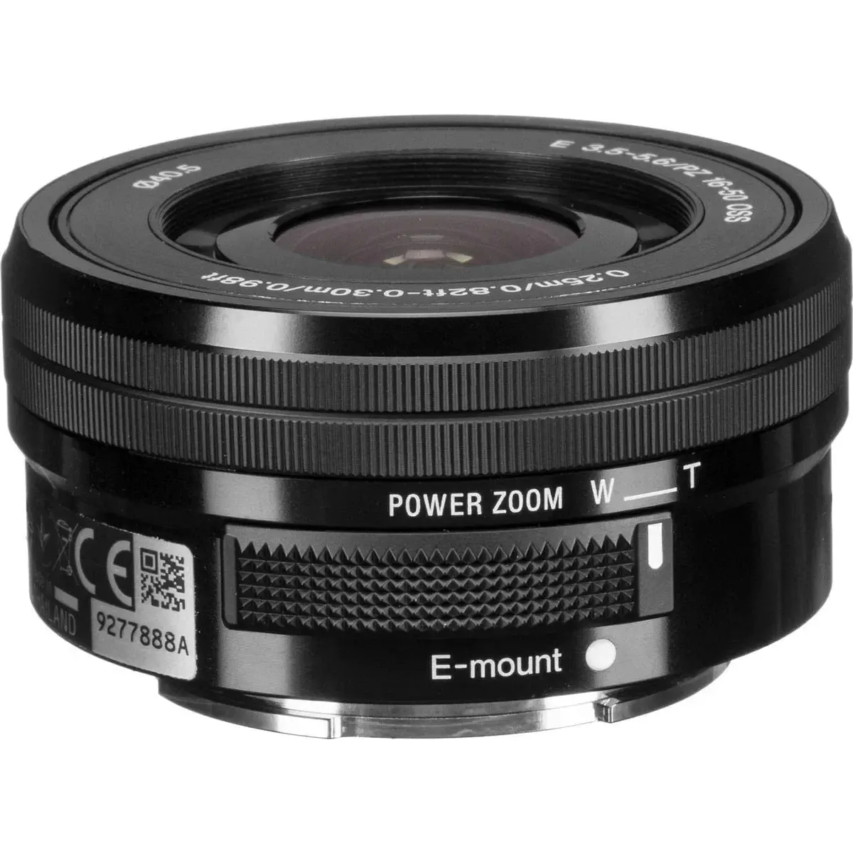 Certified Refurbished - Sony SELP1650 E PZ 16-50mm F3.5-5.6 OSS E-mount Power Zoom Lens