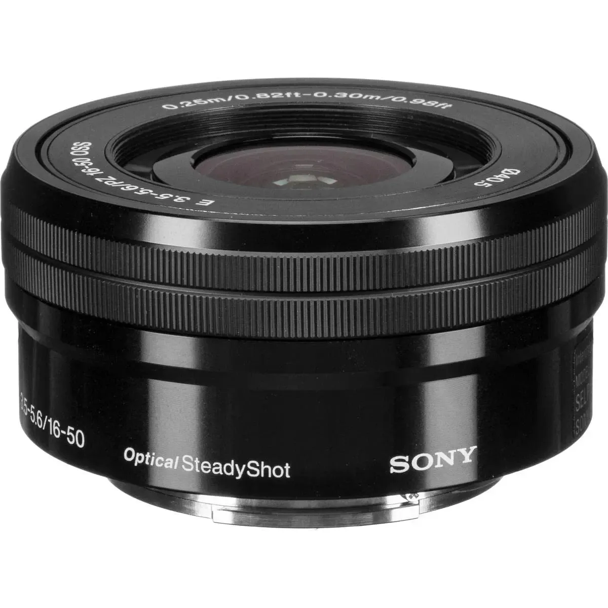 Certified Refurbished - Sony SELP1650 E PZ 16-50mm F3.5-5.6 OSS E-mount Power Zoom Lens