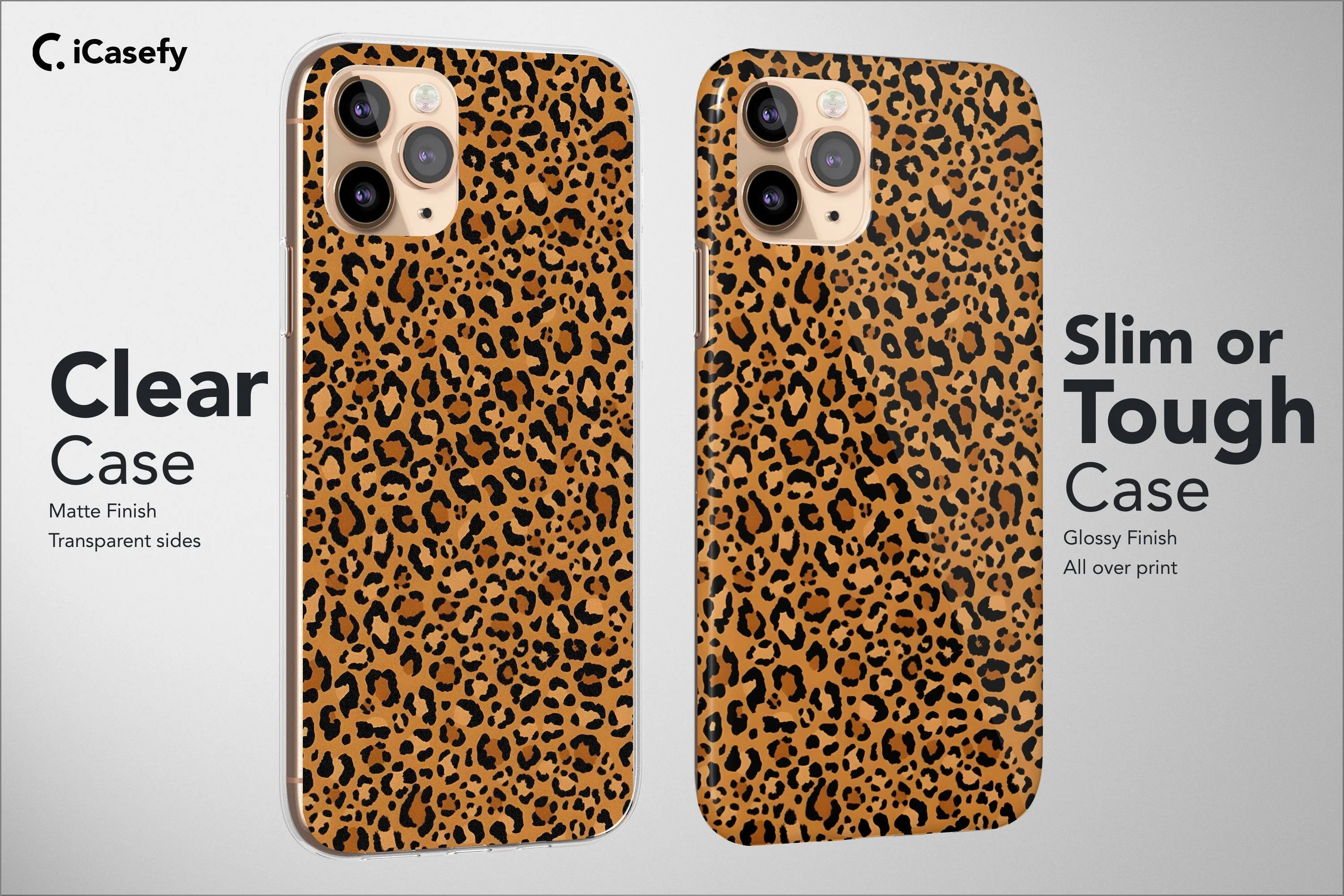 Cheetah Print Phone Case Animal Leopard Leon Cover