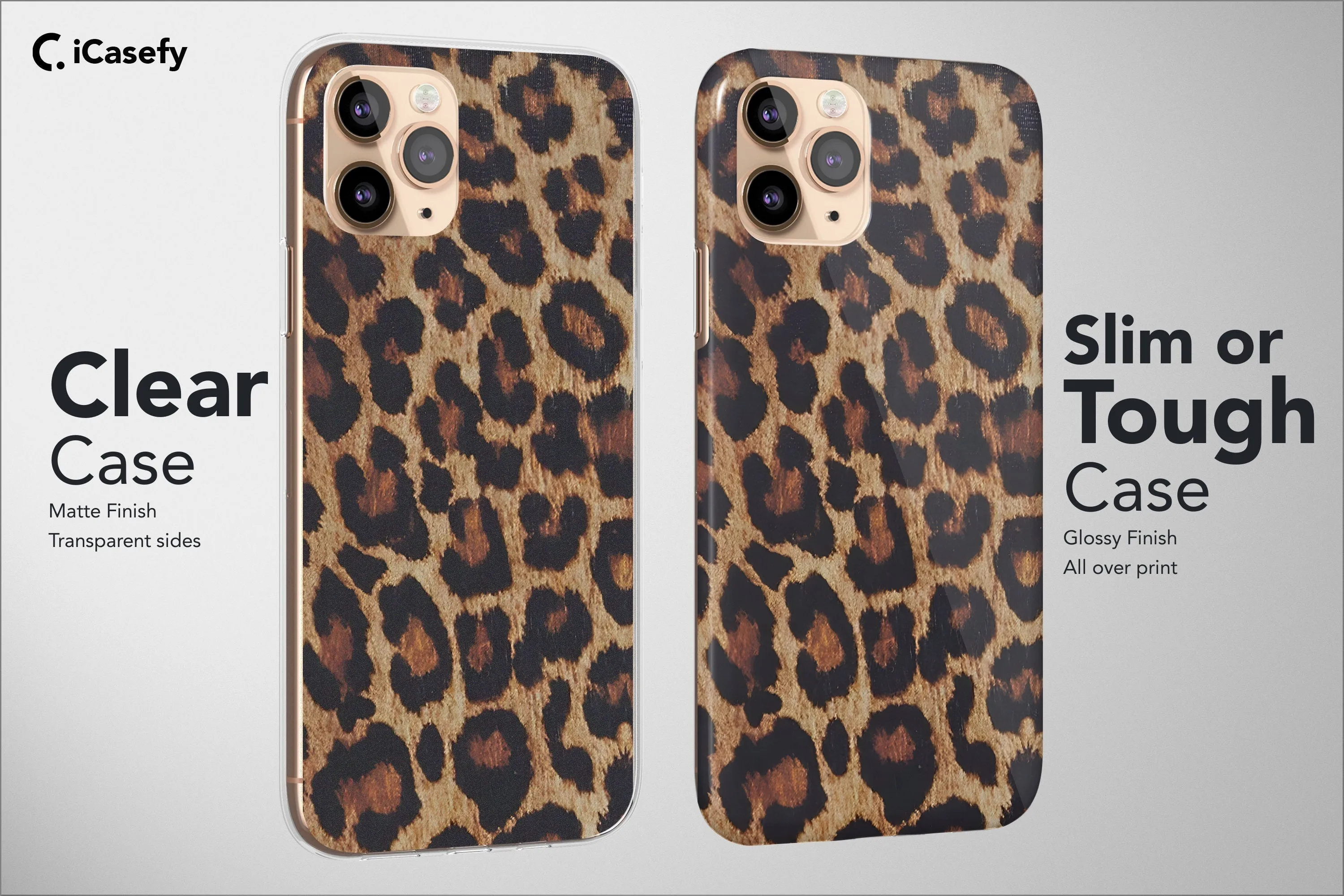 Cheetah Print Phone Case Animal Leopard Leon Cover