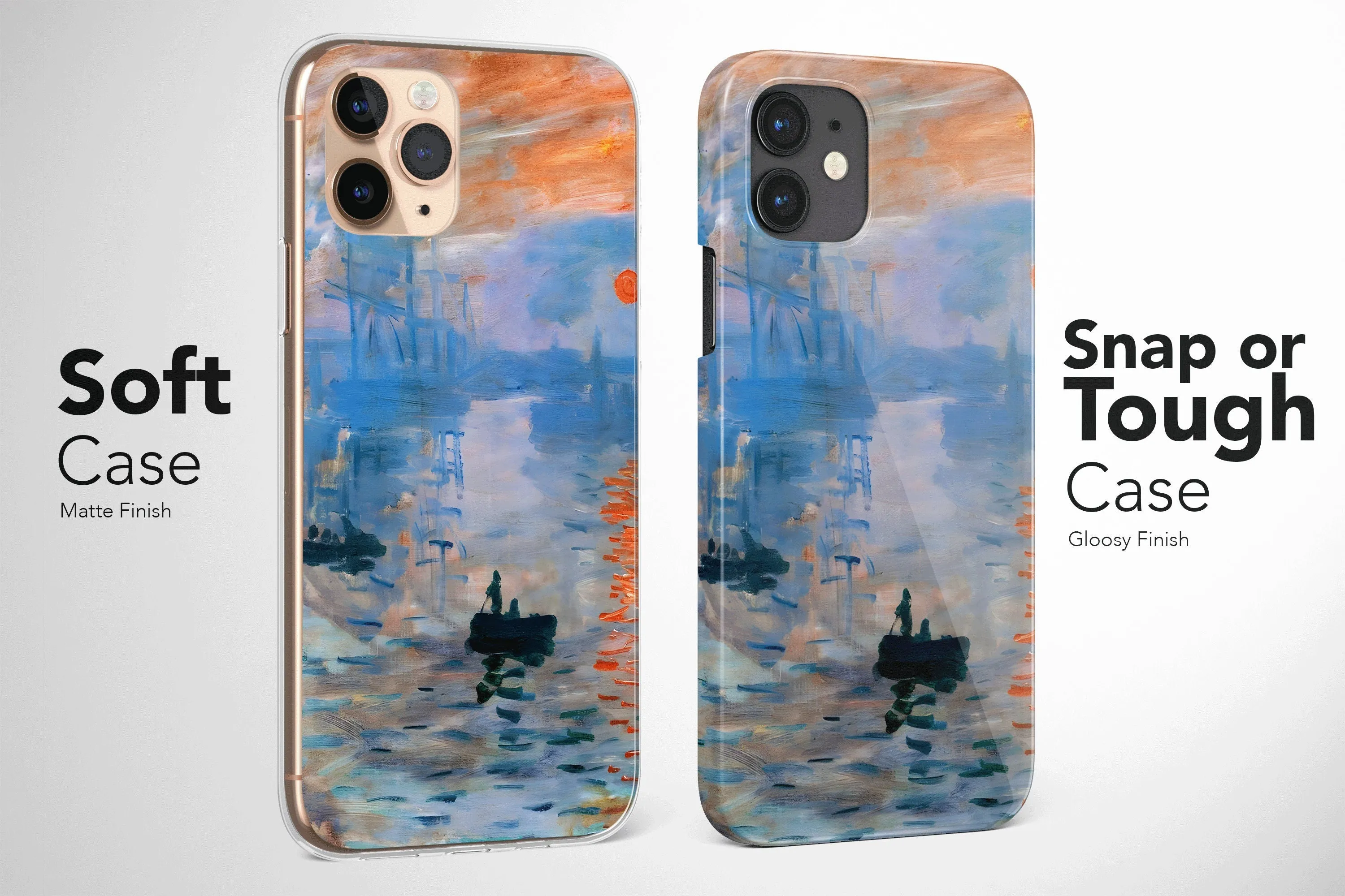 Claude Monet Phone Case Aesthetic Vintage Cover