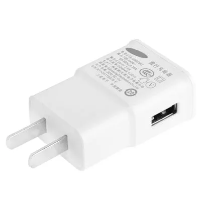 Compact 5V 2.1A USB Travel Charger Adapter