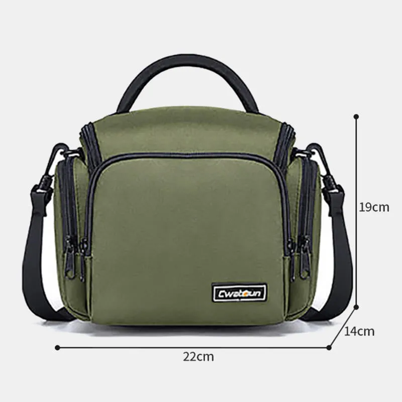 Compact Camera Bag SLR DSLR Camera Case Crossbody Messenger Bag