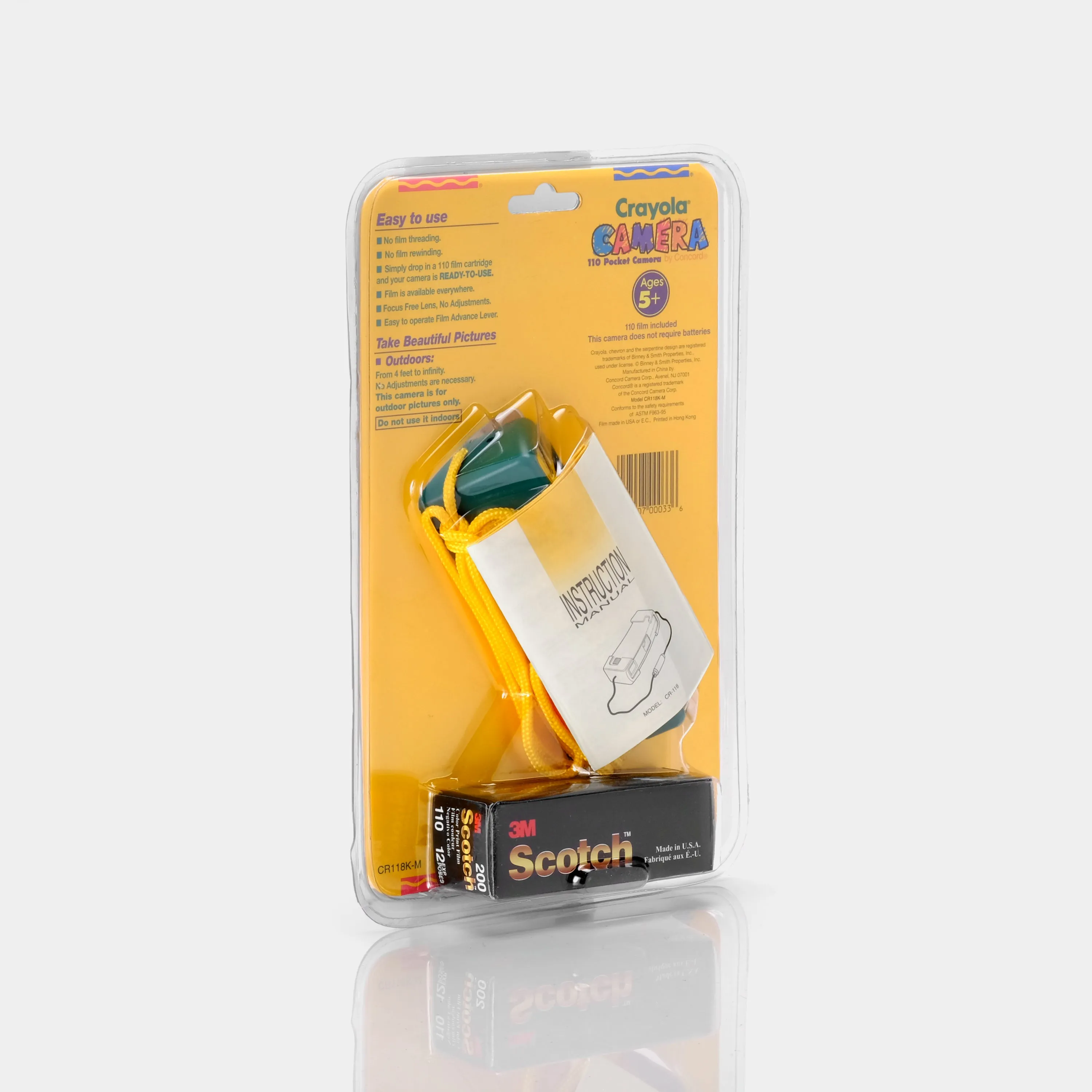 Crayola 110 Mini Pocket Film Camera (New Old Stock)