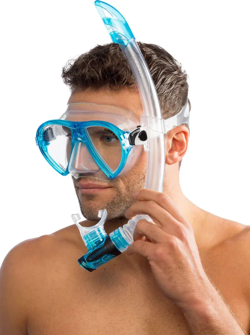 Cressi Ocean Mask & Gamma Snorkelling Combo