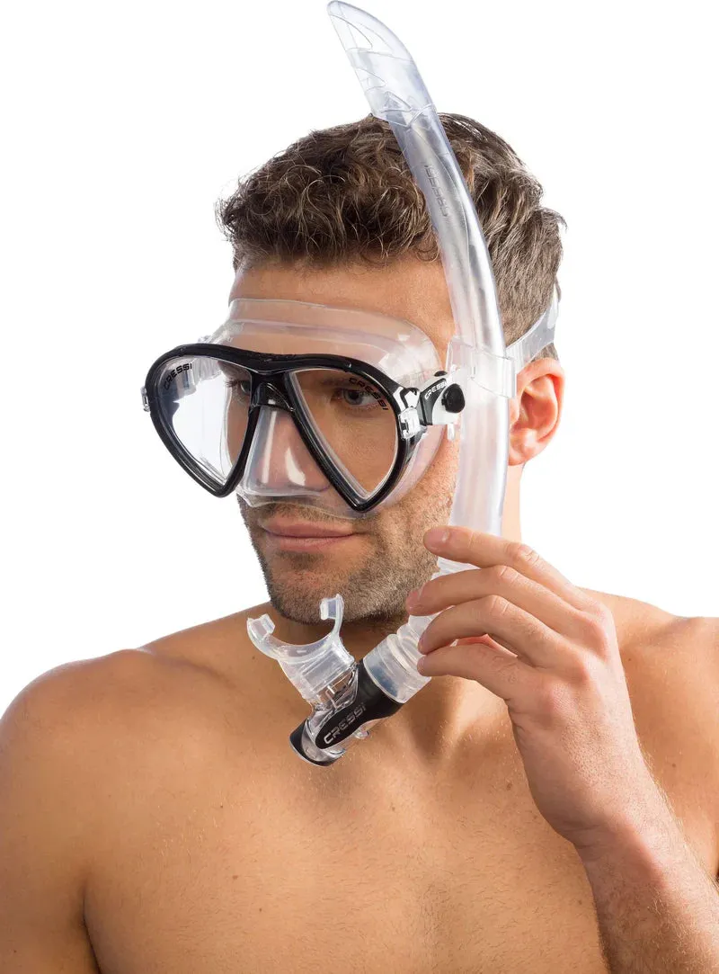 Cressi Ocean Mask & Gamma Snorkelling Combo