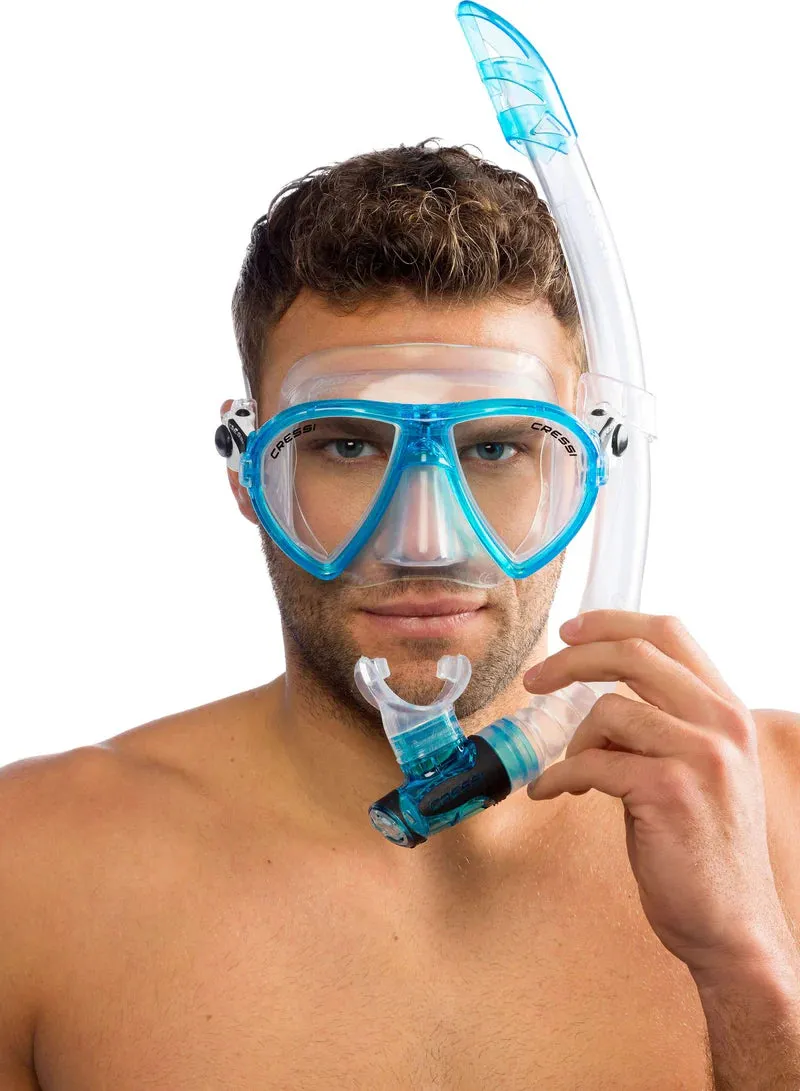 Cressi Ocean Mask & Gamma Snorkelling Combo