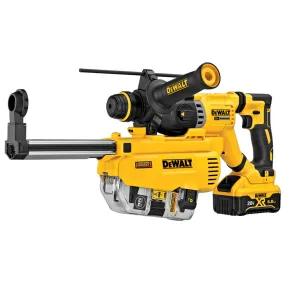 DeWalt DCH263R2DH 20V MAX 1-1/8" SDS   D-Handle Rotary Hammer w/Dust Extractor