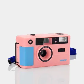 Dubblefilm SHOW Pink 35mm Point and Shoot Film Camera