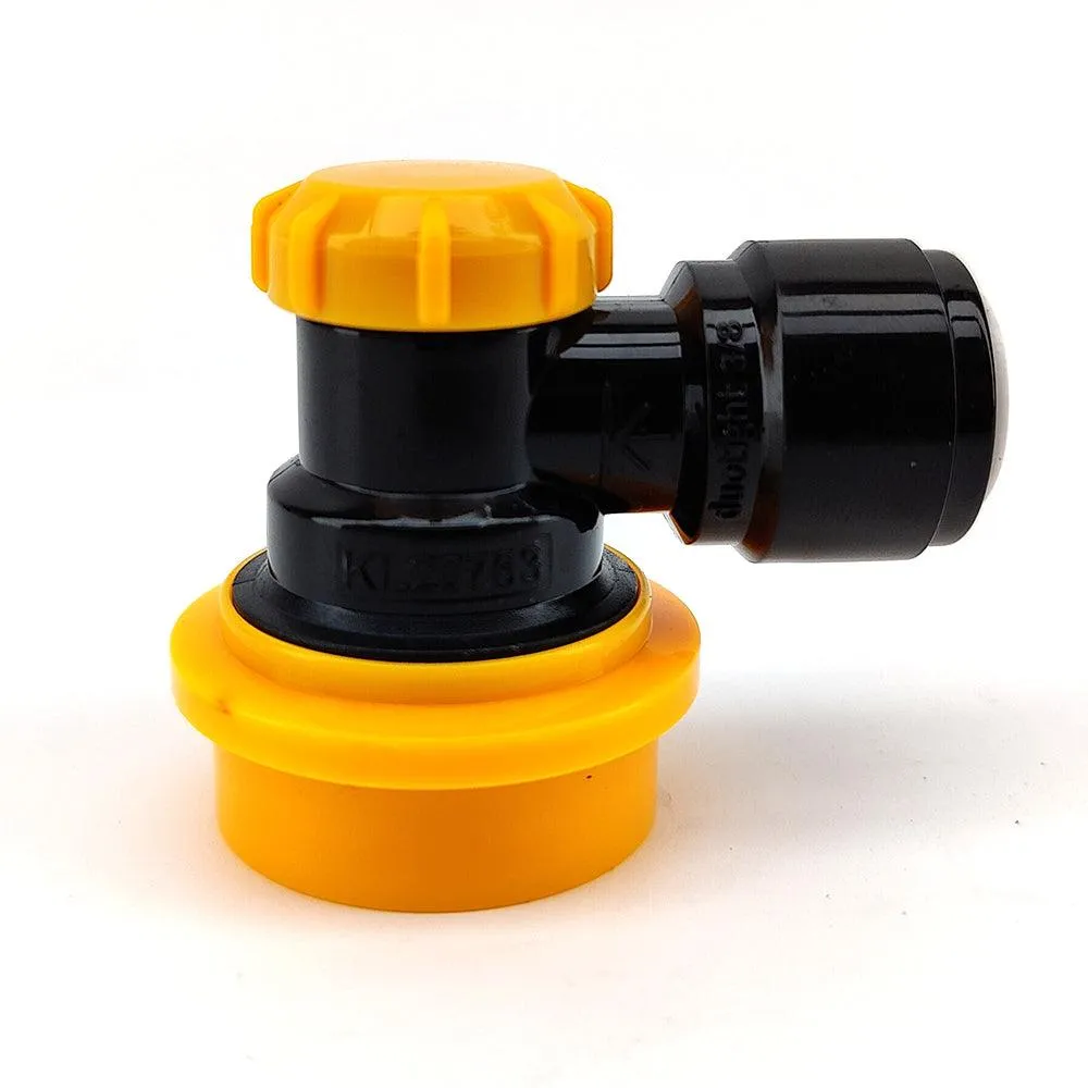 duotight 9.5mm (3/8) x Ball Lock Disconnect - (Black   Yellow Liquid)