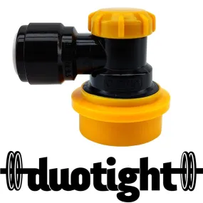 duotight 9.5mm (3/8) x Ball Lock Disconnect - (Black Yellow Liquid) duotight 9.5mm (3/8) x Ball Lock Disconnect - (Black Yellow Liquid)