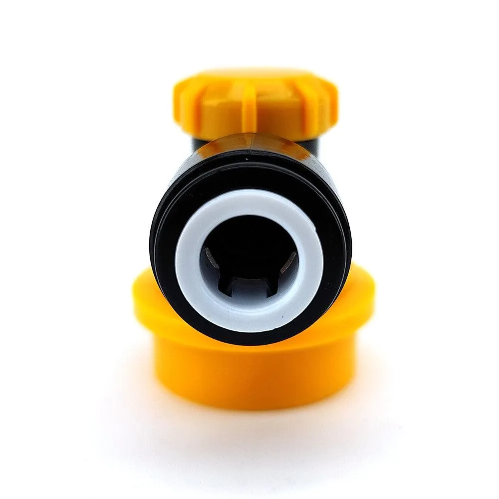 duotight 9.5mm (3/8) x Ball Lock Disconnect - (Black   Yellow Liquid)
