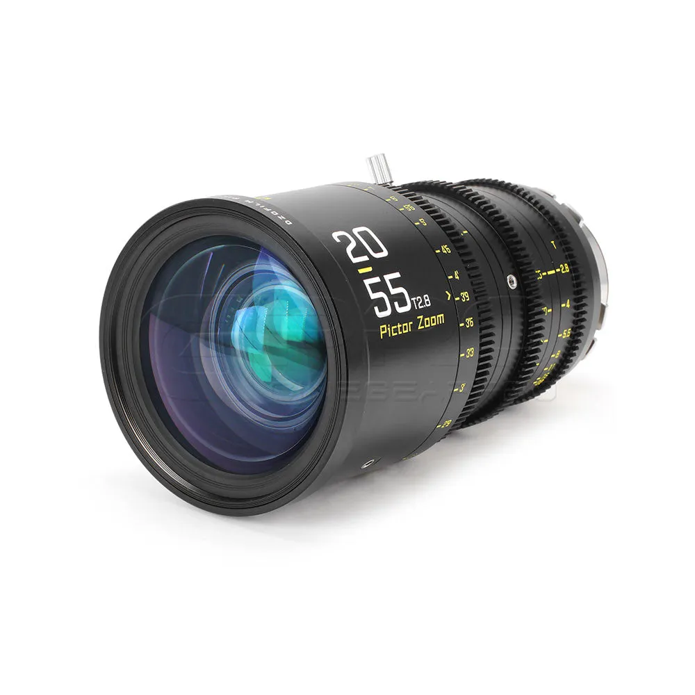 DZOFILM Pictor Zoom 20-55mm T2.8 Super35 Cinema Lens (PL&EF interchangeable Mount, Black)