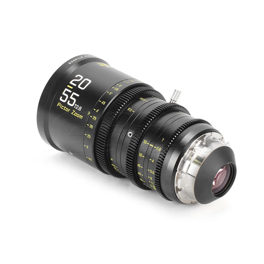 DZOFILM Pictor Zoom 20-55mm T2.8 Super35 Cinema Lens (PL&EF interchangeable Mount, Black)