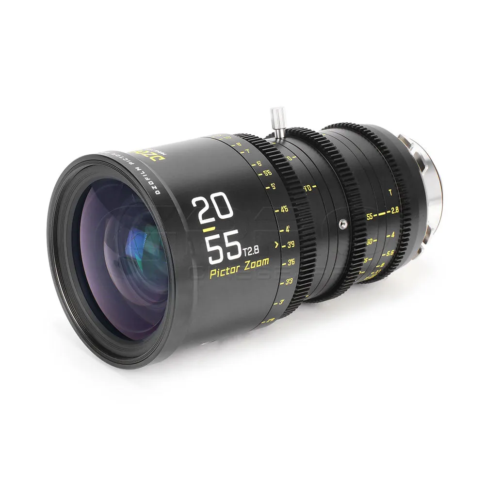 DZOFILM Pictor Zoom 3 Lens Bundle 12-25mm   20-55mm   50-125mm T2.8 (PL&EF interchangeable Mount, Black)