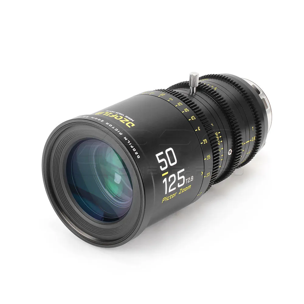 DZOFILM Pictor Zoom 3 Lens Bundle 12-25mm   20-55mm   50-125mm T2.8 (PL&EF interchangeable Mount, Black)