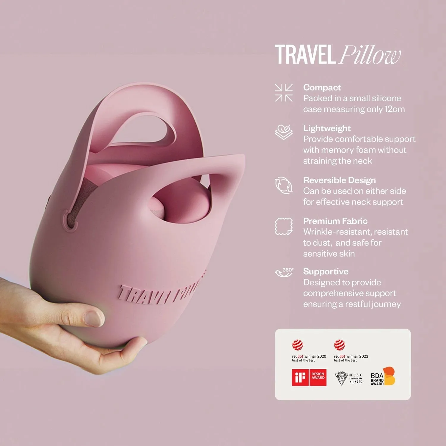 EveryThink Travel Pillow