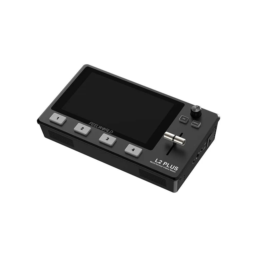 FeelWorld L2 Plus HDMI Live Stream Switcher with Built-In 5.5" LCD Monitor
